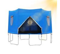 Cubierta de tienda de trampolín | Cubierta de toldo bloqueador solar - cubierta protectora impermeable para trampolín | Adecuado para jardinería actividades al aire libre camping patio colgante hogar