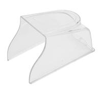 Cubierta de Timbre, Cerradura de Huella Digital Transparente Timbre Impermeable Cubierta de Lluvia Anillo Protector de Timbre Cerradura de Huella Digital Transparente Timbre