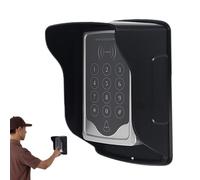 Cubierta de timbre exterior - Cubierta de timbre impermeable - Cubierta inalámbrica impermeable para puerta exterior, adecuada para la mayoría de máquinas de dactilares de video