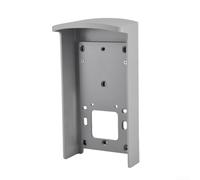 Cubierta de timbre resistente a la lluvia para sistemas de acceso con capas de plástico y metal para reducir eficazmente el deslumbramiento del sol