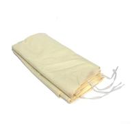 Cubierta de toldo Oxford 420D para patio, impermeable, resistente al viento, protección solar para toldo de jardín, persiana enrollable retráctil, beige, 254 x 21,6 x 30,5 cm (366 x 21,6 x 30,5 cm)