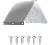 Cubierta de toldo para patio al aire libre, parasol impermeable para patio trasero al aire libre, equipo de juego de repuesto para toldo de jardín (gris)