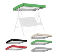 Cubierta de toldo para silla oscilante para espacios al aire libre, diseño eficaz a prueba de polvo e impermeable (i)