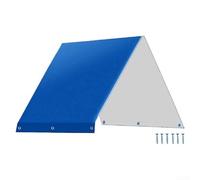 Cubierta de toldo resistente a la intemperie para áreas de juego para niños al aire libre, 132 x 228 cm, fiable protección contra el polvo y el sol 190T/210D (190T azul)