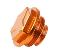 Cubierta de Tornillo de Bomba de Cilindro Maestro de Freno Trasero de Motocicleta Compatible con Piezas de Motocicletas automotrices SX SXF EXC EXCF XC XCF TE TX FE FX FC EX MC(Orange Screw)