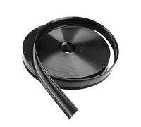 Cubierta de tornillo de moldura de vinilo negro de 2,54 cm para autocaravana, barco, cámper, remolque de viaje (22,86 m)