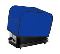 Cubierta de tostadora de color sólido azul real para 4 rebanadas, para máquina de pan, pequeños electrodomésticos de cocina