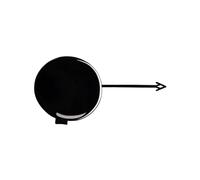 Cubierta de tracción de coche para Audi para A4 B8 2013-2016 parachoques delantero derecho, tapa de gancho de remolque 8K0807241C