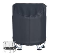 Cubierta de trampolín para techo plegable con correa resistente al viento | protectora para alfombra de salto y dosel - para proteger contra el sol de la lluvia y la nieve Mantenimiento de la