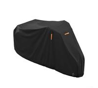 Cubierta de triciclo para adultos, impermeable, con revestimiento de poliuretano, resistente al viento, para fundas de bicicleta con tiras reflectantes y bolsa de almacenamiento, para reclinada
