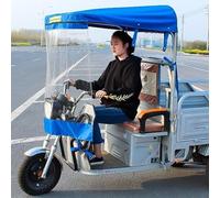 Cubierta de triciclo resistente a la intemperie para todas las estaciones con diseño reflectante para protección de carga