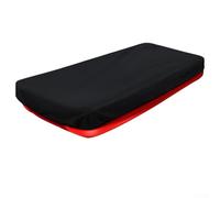 Cubierta de trineo para pesca en hielo, protector de trineo impermeable, tela Oxford que se adapta a 55 x 25 x 7.87 pulgadas, cuerda elástica segura, color negro para invierno, camping, caza