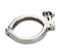 Cubierta de triple abrazadera for tubería de acero inoxidable 304, accesorio de cubierta de liberación rápida, mandril de 1,5 "2" 2,5 "3" 4" 5" 6" 7" 8"(Ferrule 64)