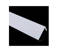 Cubierta de tubería de PVC en forma de L: solución todo en uno que se puede pintar for ventilación de cocina, tuberías de esquina, alambre y plomería, protector de(Wood grain color,10x10cm)