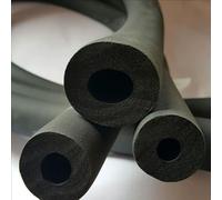 Cubierta de Tubería Hueca Tubo De Espuma De Aislamiento De Tuberías Autoadhesivo Abierto Tubo De Espuma para Soporte de Agarre de Mango/Soporte de Guitarra/Racks de Techo(ID9mm x T9mm x 1.8m)