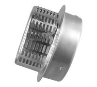 Cubierta de tubo de salida de aire de acero inoxidable, complemento perfecto para exteriores de edificios (190 mm)