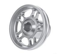 Cubierta de tuerca de eje trasero CNC de aleación de aluminio para aplicaciones de scooter 250 300 400 años de producción 2017-2024 (plata)