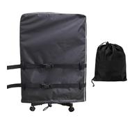 Cubierta de TV | de exterior con tiras reflectantes - Protección impermeable resistente a los agentes atmosféricos | de fijación inferior para soporte móvil TV Trolley, cubierta de asiento