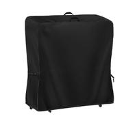 Cubierta de TV para exteriores, impermeable, protector de soporte móvil, protector de pantalla para patio, jardín, terraza, patio trasero, accesorio portátil duradero para entretenimiento diario y seg