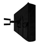 Cubierta de TV resistente a la intemperie for piscina al aire libre for proteger la pantalla del televisor, cubierta a prueba de polvo e impermeable, cubierta general for muebles(Noir,70 inch to 75 in