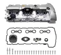 Cubierta De Válvula De Motor De Aluminio 11127552281 Para N52 E70 E82 E90 E91 128i Z4 X3 X5 Cubierta De Válvula De Motor De Culata Tapa Balancines