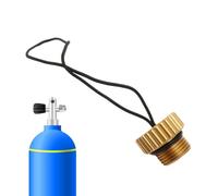 cubierta de válvulas: tapa antipolvo de aluminio, protector de rosca externo, protector del tanque de buceo | Enchufe resistente a la corrosión para configuración de , seguridad de engranaje de mon