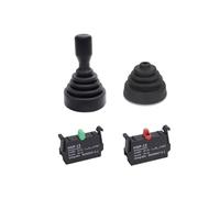 Cubierta de varilla goma Gel silicona, sin contactos NC, modulares for accesorios interruptor cruzado Joystick Monolever, 10 Uds Controllo preciso(NO Contact)