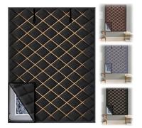 Cubierta de Ventana Aislada de Invierno, 110 x 145 cm 120 x 160 cm 150x200cm Aislante Termico Ventanas Invierno Kit Aislante Termico Ventanas Ruido Resistente al Viento(Black,32x32in/80x80cm)