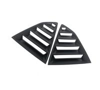 Cubierta de Ventana Trasera Persiana de ventilación Lateral Trasera para Ventana, Compatible con Chevrolet Camaro 2016-2018 (Rejilla de ventilación) Persiana para Ventana Trasera