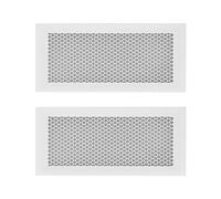 Cubierta de Ventilacin de Silicona Suave de 2 Piezas para Bebs, la Cubierta del Deflector de Ventilacin de Aire de Piso Se Adapta a los Registros de Piso (WHITE