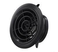 Cubierta de ventilación ABS elegante solución para un flujo de aire eficiente en oficinas y baños (125 mm)