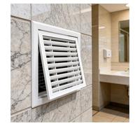 Cubierta de ventilación, Cubierta de ventilación de aleación de Aluminio Duradera de 45 x 45 cm, Paneles de inspección con Rejilla, Rejillas de Malla Ligeras para Acceso a Sistemas de climat