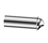 Cubierta de ventilación de acero inoxidable 304 de alta calidad, incluye tubo reforzado y red para barbacoa de ventilación de techo con agujero de 80 mm