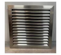Cubierta de ventilación de acero inoxidable 304, rejilla de ventilación extraíble para ático y garaje, accesorio de conducto de 32 x 32 pulgadas, perfecto para optimización del flujo de aire del hogar