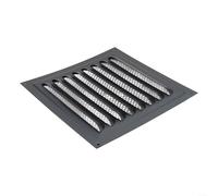 Cubierta de ventilación de acero inoxidable resistente con pantalla de insectos para una circulación limpia del aire (1 unidad)