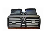 Cubierta de ventilación de coche compatible con Toyota para 400 LS400 1998 1999 2000 74126-93022, marco de salida de aire acondicionado para salpicadero delantero de coche (borde pequeño) (borde