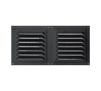 Cubierta de ventilación de conducto de aire, cubierta de ventilación de pared, salida de aire de acero inoxidable con redes, fácil de instalar, difusor cuadrado cubierta de ventilación de canal