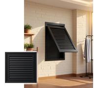 Cubierta de ventilación de rejilla de filtro de aire, panel de aluminio extraíble para paneles de yeso, ventilación de aire decorativa con prefiltro para techo del hogar, 20 x 20 pulgadas