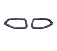 Cubierta de ventilación de salida de aire con aspecto de fibra de carbono para Hyundai Santa Fe 2019 a 2023 izquierda y derecha, material ABS, protección contra arañazos y actualización interior