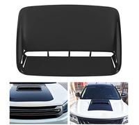 Cubierta de Ventilación del Capó Brillante Negro, Cobertura para Modificación de Automóviles