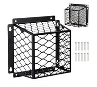 Cubierta de ventilación exterior para secadora, pantalla de pared de metal, barrera de flujo de aire, carcasa anidada de 5 pulgadas de profundidad con marco resistente al óxido, defensa de