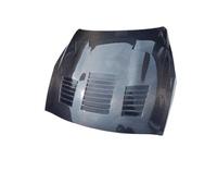 Cubierta de ventilación for capó de motor delantero de coche, fibra de carbono Real, Compatible con Nissan GTR R35 2009 2010 2011 2012 2013 2014 2015