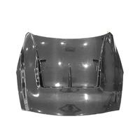 Cubierta de ventilación for capó de motor, parachoques delantero estilo LB de fibra de carbono Real, Compatible con Nissan GTR R35