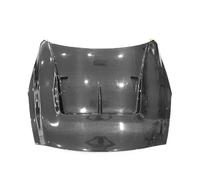 Cubierta de ventilación for capó de motor, parachoques delantero estilo LB de fibra de carbono Real, Compatible con Nissan GTR R35