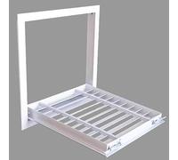 Cubierta de ventilación metálica rectangular, Cubierta del panel de acceso/ventilación con puerta extraíble, rejilla de retorno con rejillas, cubiertas de filtros for campana de ventilación, rejillas