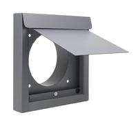 Cubierta De Ventilación Para Montaje En Pared: Solapa Para Secadora Exterior De 4 Pulgadas, Protector De Conducto Exterior Duradero, Campana Resistente A La Intemperie | Perfecta Construcción De Vivie