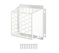 Cubierta de ventilación para secadora para mantener fuera a los animales pequeños, construcción de acero que ofrece una protección duradera, se adapta a 3 a 4 tamaños de ventilador de escape con sello