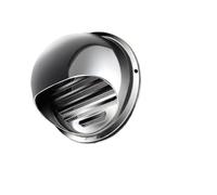 cubierta de ventilación redonda de acero inoxidabl Round Stainless Steel Wall Vent Grille For Indoor Outdoor Use Multiple Sizes(150mm/5.9inch)