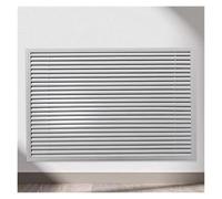 Cubierta de ventilación rejilla aire aleación aluminio Placa ventilación retorno decorativa gabinete, baño cocina Tamaños Personalizados, Rejillas Aire Acondicionado(7,24x 24 in)