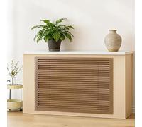 Cubierta de ventilación, Rejilla de Retorno de Aire de Aluminio de 22x28 Pulgadas / 55x70 cm - Cubierta de ventilación Decorativa de Metal para baño, Cocina, ático y Armario - Acabado en nog